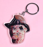 Nightmare on Elm Street Acrylic Shaker Charm Keychain Keyring