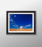 Desert Church Mounted Photo Print - Photographic Print - Original Photo - Wall Art