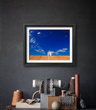 Desert Church Mounted Photo Print - Photographic Print - Original Photo - Wall Art