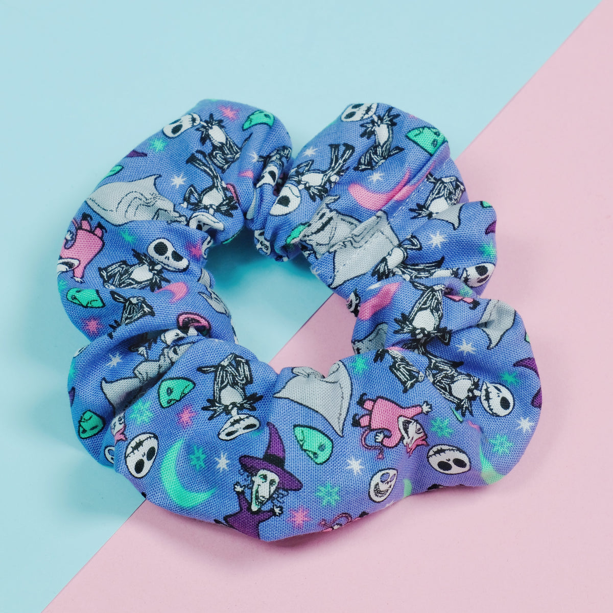 Rick Astley RickRoll QR Code satin Scrunchie