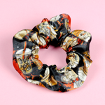 Horror Coffee Satin Scrunchie