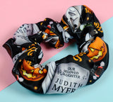 Michael & Judith Cotton Twill Scrunchie