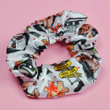 The Game Begins Satin Scrunchie