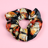 Horror Coffee Satin Scrunchie