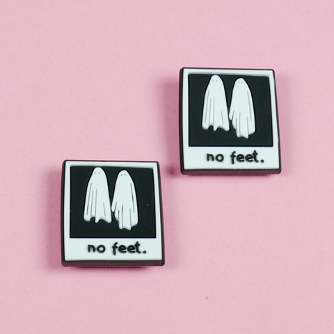 Beetlejuice No Feet Polaroid Shoe Charm