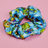 Retro Brite Satin Scrunchie
