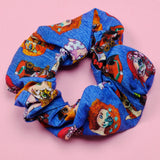 Day of the Princesses Cotton Scrunchie