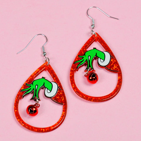 Christmas Thief Earrings