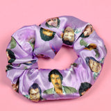 Tom Selleck Satin Scrunchie