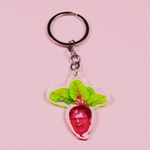 Beet Dwight keychain