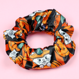 Pumpkin Aristocuties Satin Scrunchie