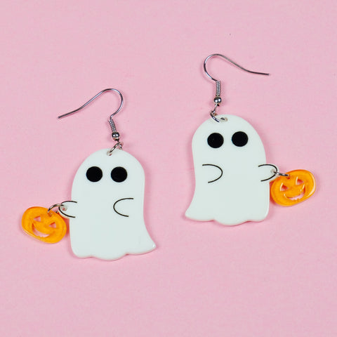 Trick Treat Ghosties Earrings