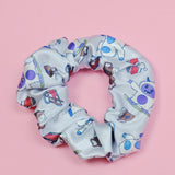Yeti , Set…Snow Satin Scrunchie