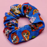 Day of the Princesses Cotton Scrunchie