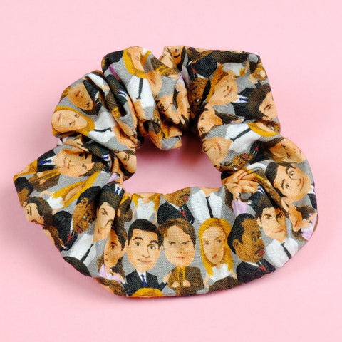 Office Cotton Scrunchie