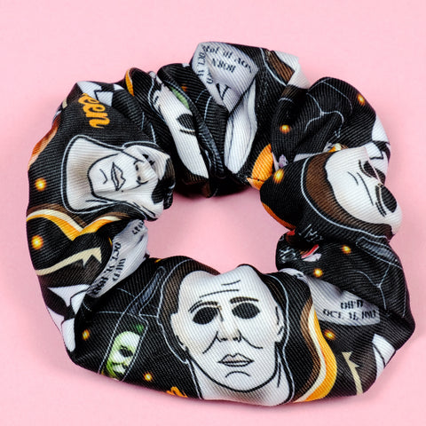 Michael & Judith Cotton Twill Scrunchie