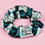 I Smell Snow Satin Scrunchie