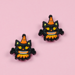 Halloween Party Cat Shoe Charm