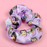 Tom Selleck Satin Scrunchie