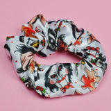 The Game Begins Satin Scrunchie