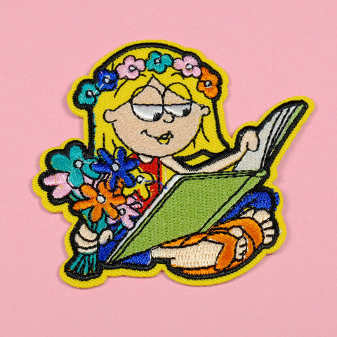 Lizzie Embroidered Iron On Patch