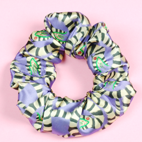 Sandworm Satin Scrunchie