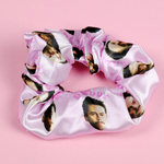 Daddy Charlie Satin Scrunchie