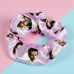 Daddy Charlie Satin Scrunchie