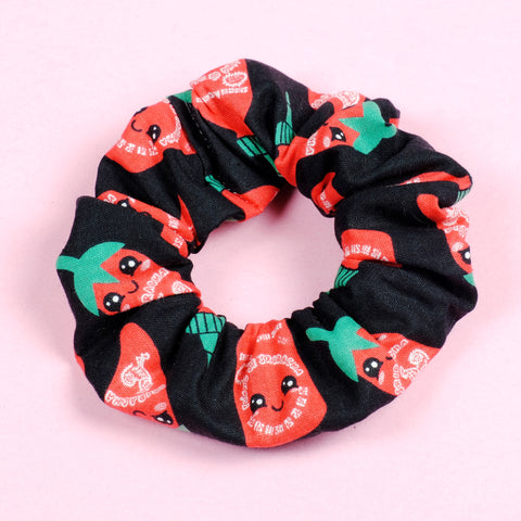 Hot Sauce Cotton Scrunchie