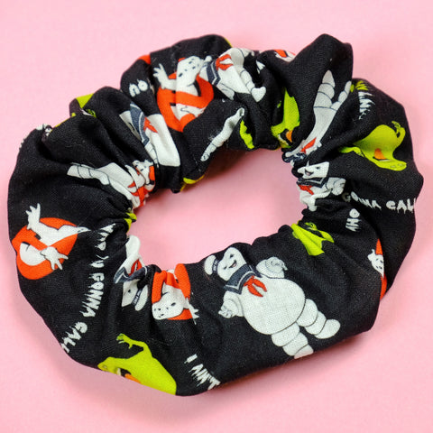 Who You Gonna Call Cotton Scrunchie