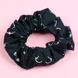 Boobs boobs boobs cotton scrunchie