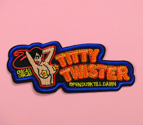 Dusk Til Dawn Embroidered Patch