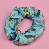 Scare-o-Saurus Satin Scrunchie