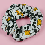 Pumpkin Ghost Cotton Scrunchie
