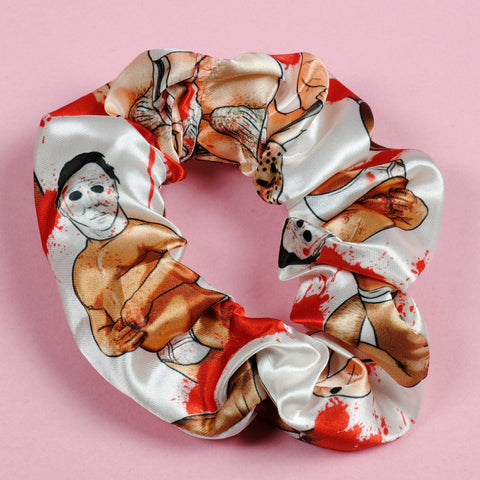 Sexy Slasher Satin Scrunchie