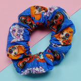 Day of the Princesses Cotton Scrunchie