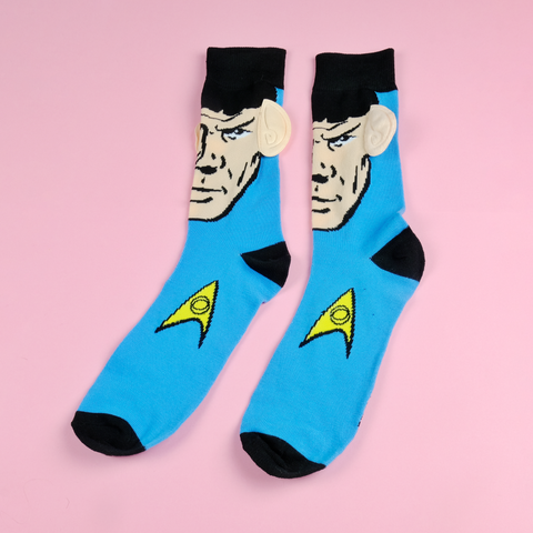 Live Long and Prosper Character Socks