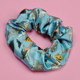 Scare-o-Saurus Satin Scrunchie