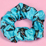 Nakatomi Plaza Satin Scrunchie