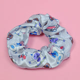 Yeti , Set…Snow Satin Scrunchie