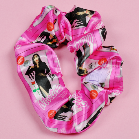 Goth Dolls Satin Scrunchie