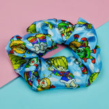 Retro Brite Satin Scrunchie