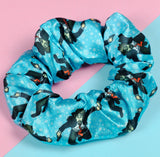 Nakatomi Plaza Satin Scrunchie