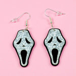 Glitter Ghost Earrings