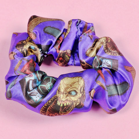 Evil Dead Satin Scrunchie