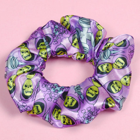 Skeletoooor Satin Scrunchie