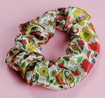 Killer Clown Horror Villains Satin Scrunchie