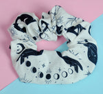 Astrology Sun And Moon Soft Cotton Scrunchy