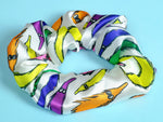 Worm on a String Satin Scrunchie