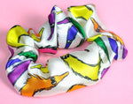 Worm on a String Satin Scrunchie